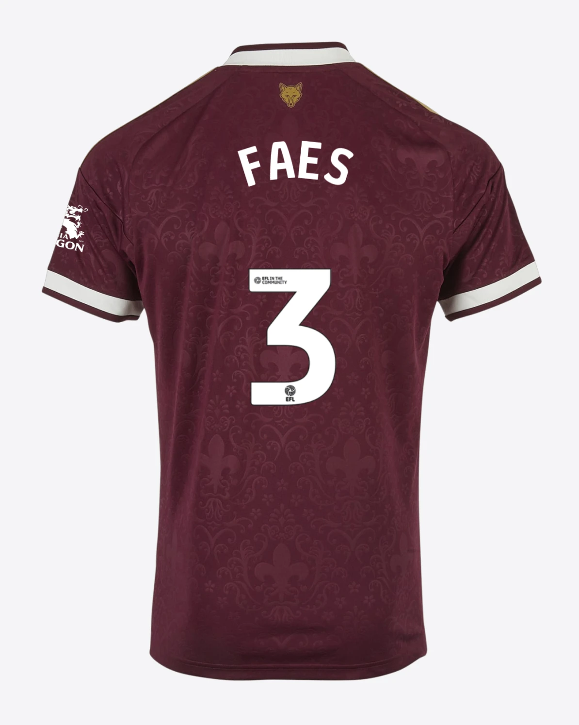 Leicester City Men's Away Shirt 2026/27 - Adults - Wout FAES