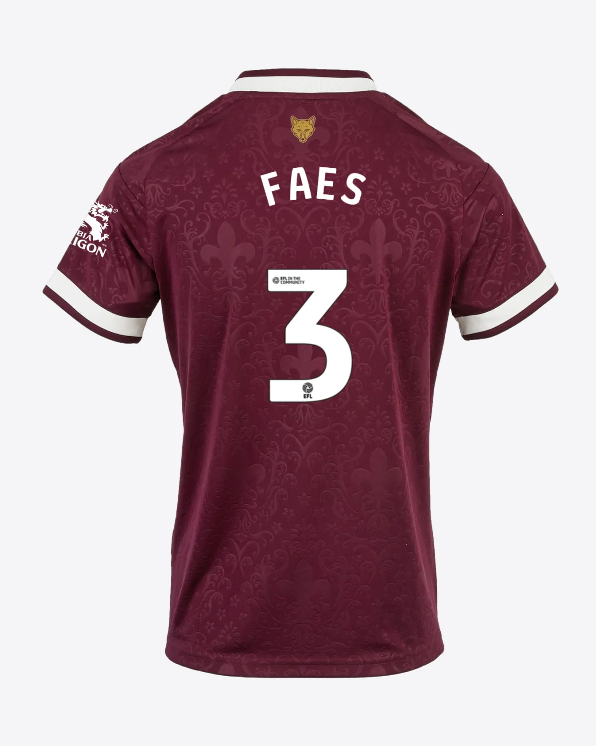Leicester City Men's Away Shirt 2026/27 - Womens Fitted - Wout FAES