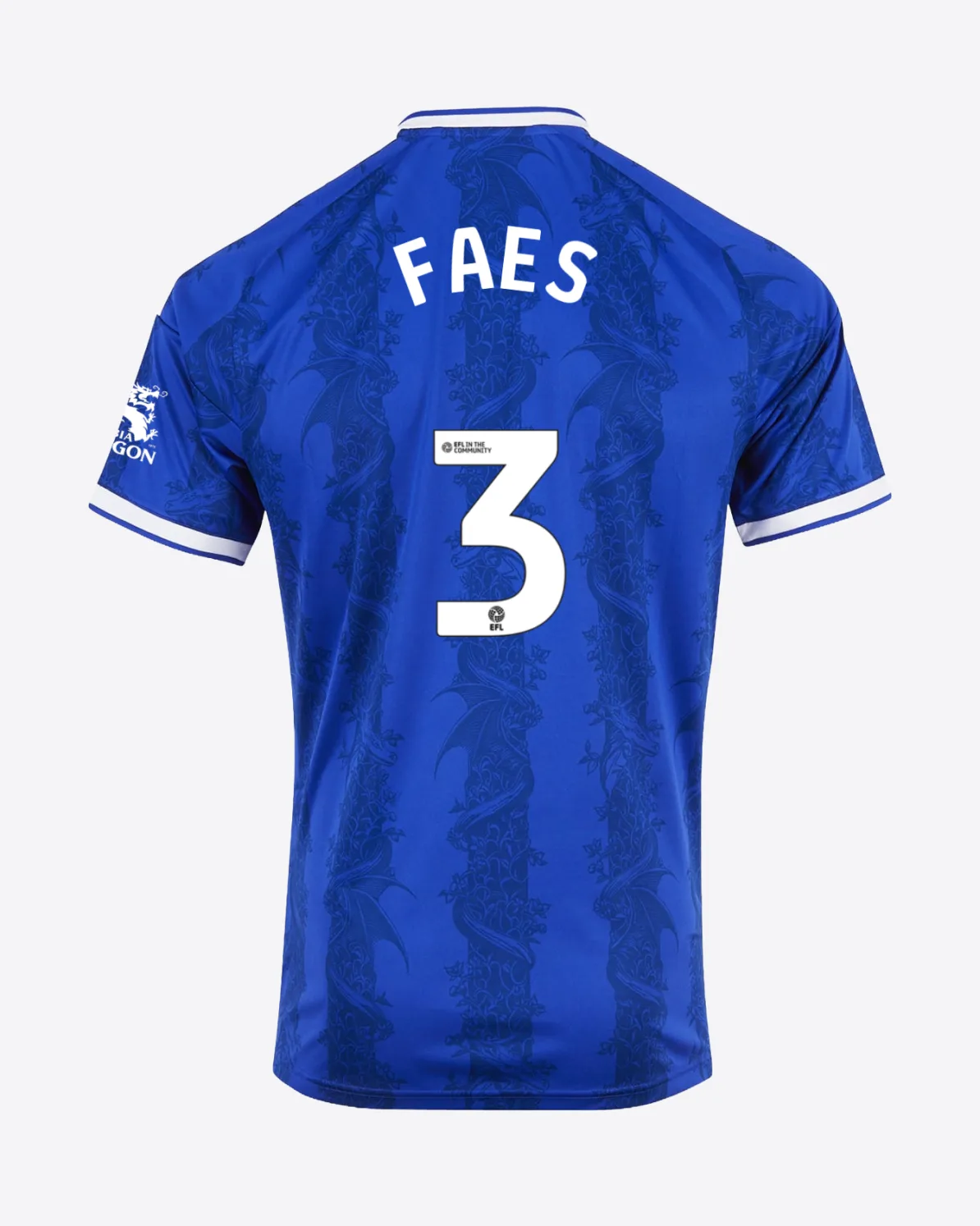 Leicester City Men's Home Shirt 2026/27 - Adults - Wout FAES