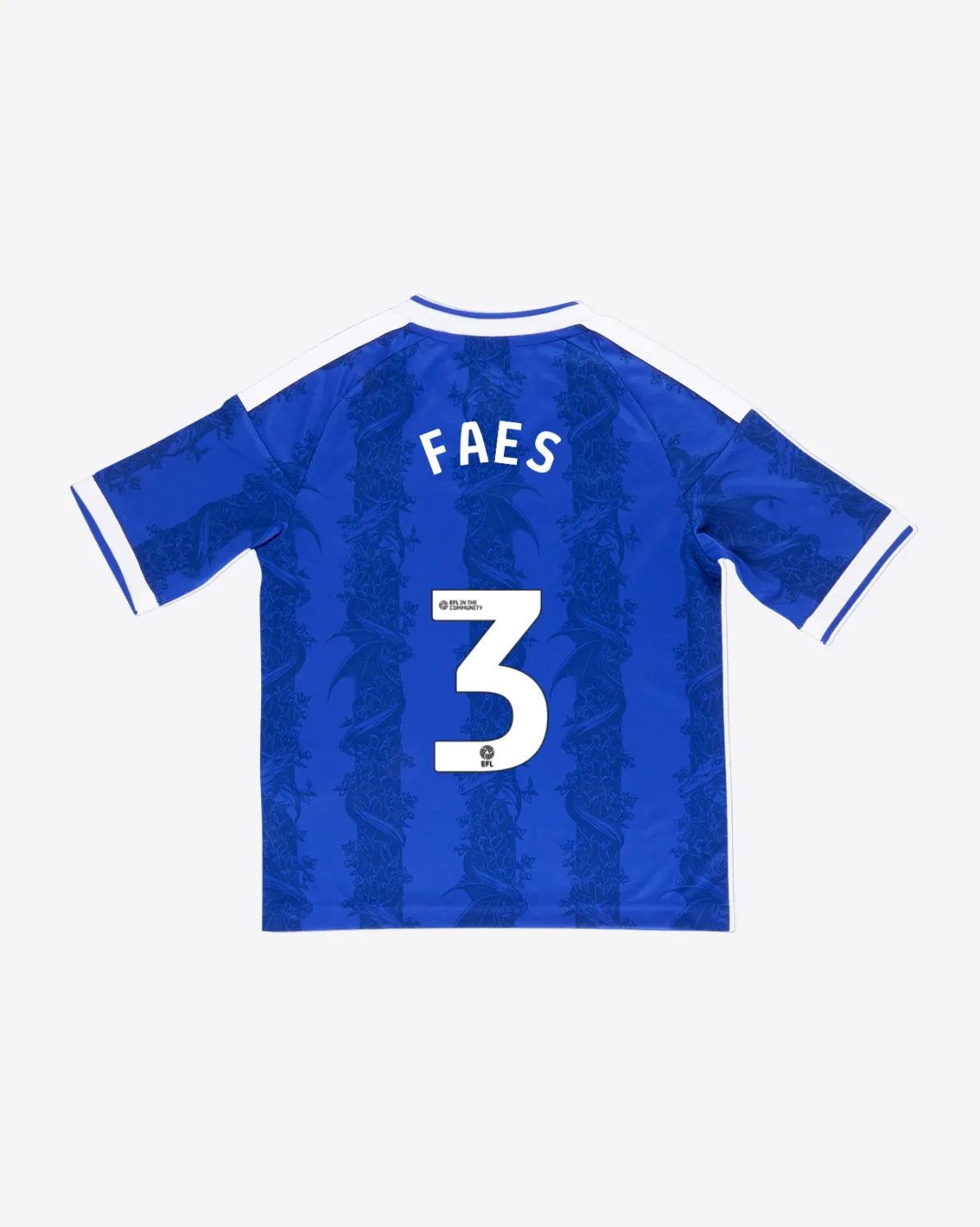 Leicester City Men's Home Shirt 2026/27 - Mini Kit  - Wout FAES