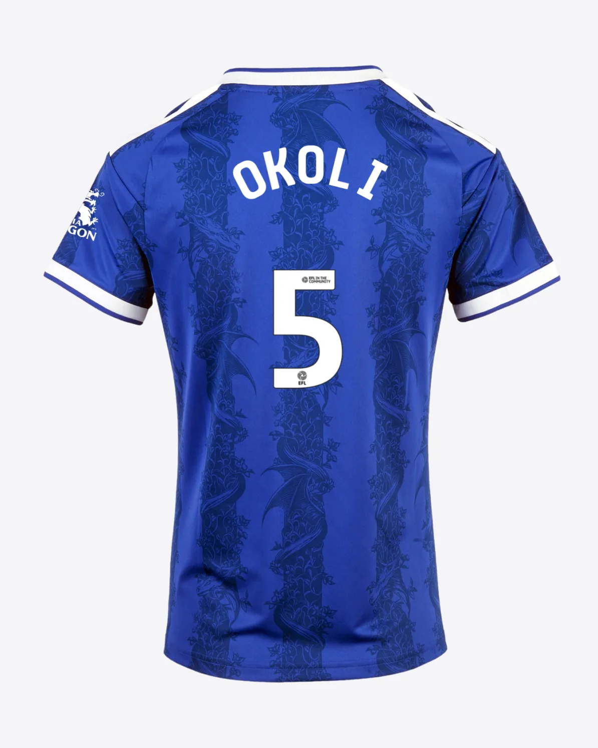 Leicester City Men's Home Shirt 2026/27 - Womens Fitted - Caleb OKOLI