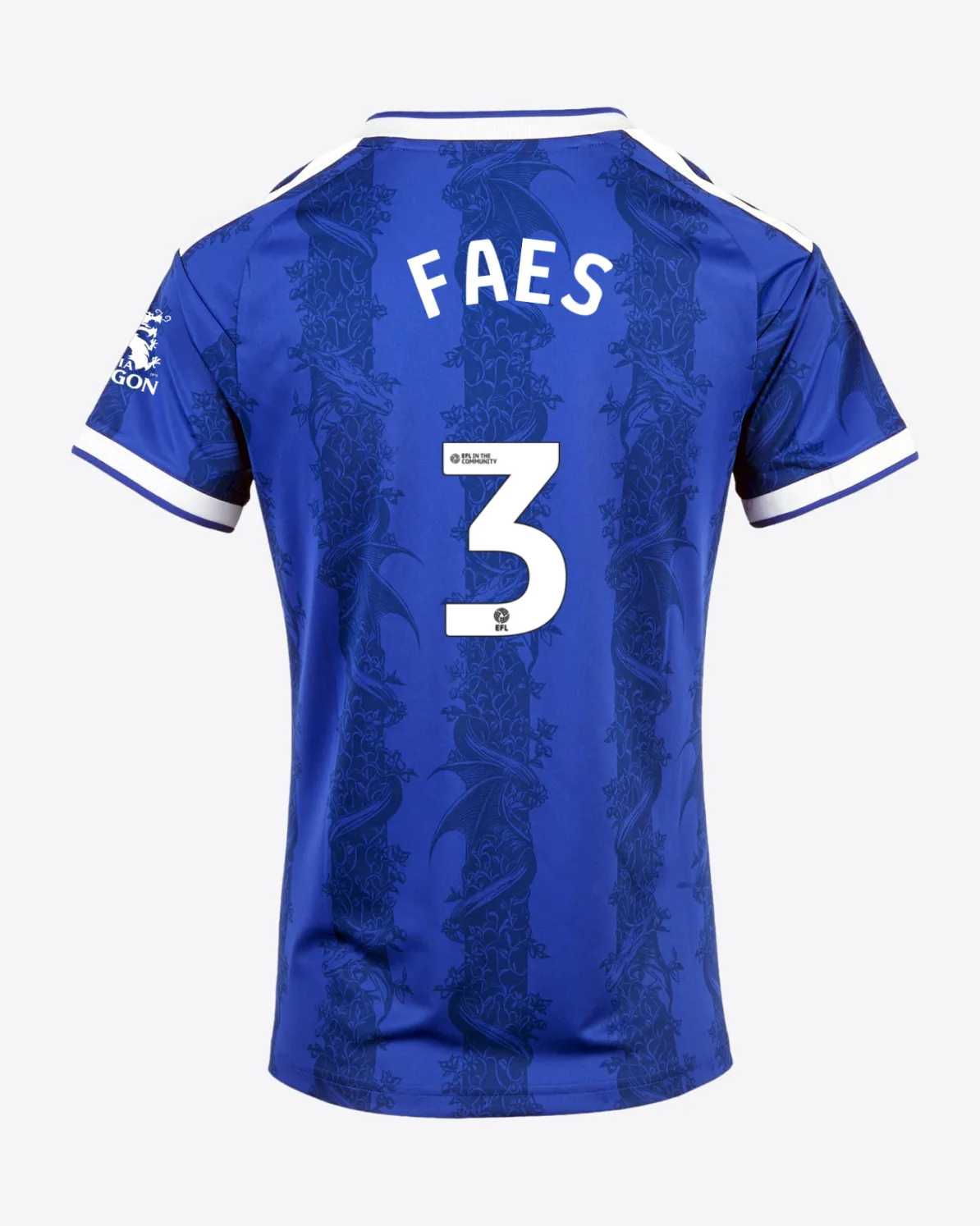 Leicester City Men's Home Shirt 2026/27 - Womens Fitted - Wout FAES