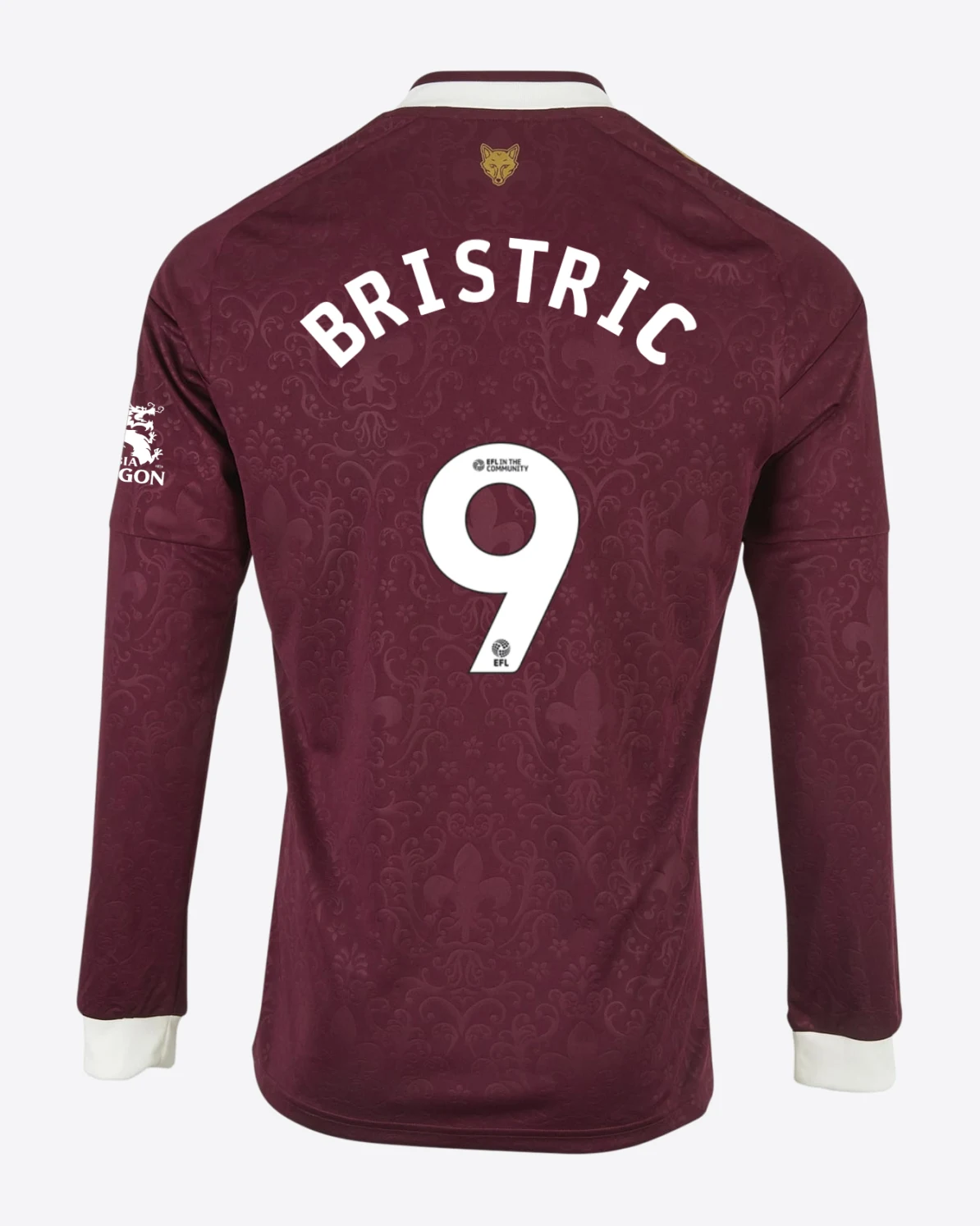 Leicester City Men's L/S Away Shirt 2026/27 - Adults - Admir BRISTRIC
