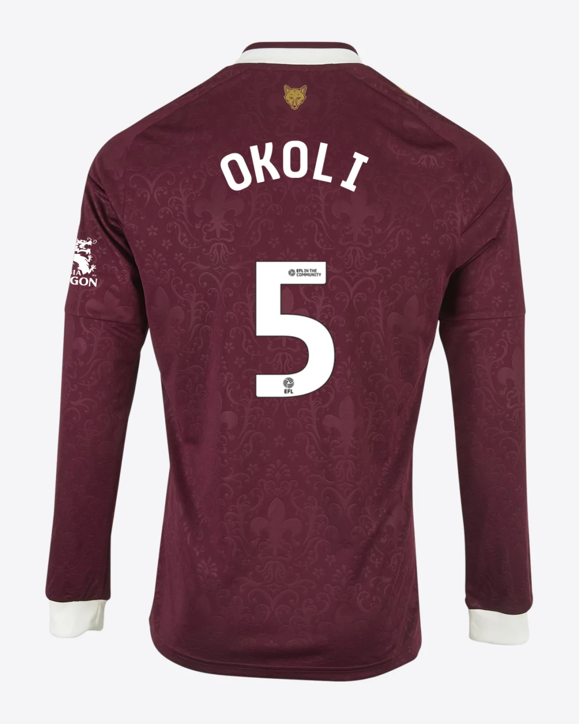 Leicester City Men's L/S Away Shirt 2026/27 - Adults - Caleb OKOLI
