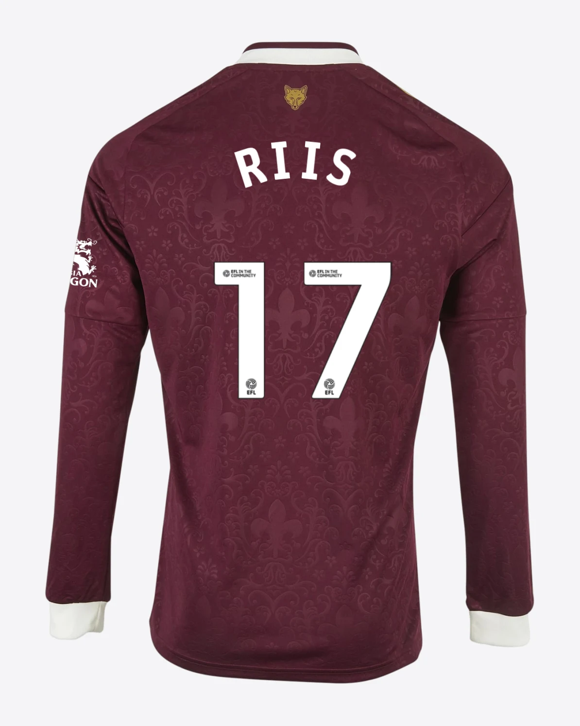 Leicester City Men's L/S Away Shirt 2026/27 - Adults - Emil RIIS