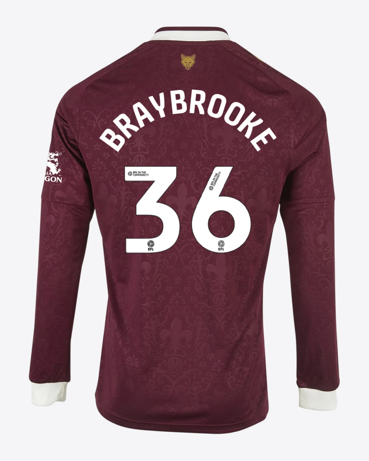 Leicester City Men's L/S Away Shirt 2026/27 - Adults - Sammy BRAYBROOKE