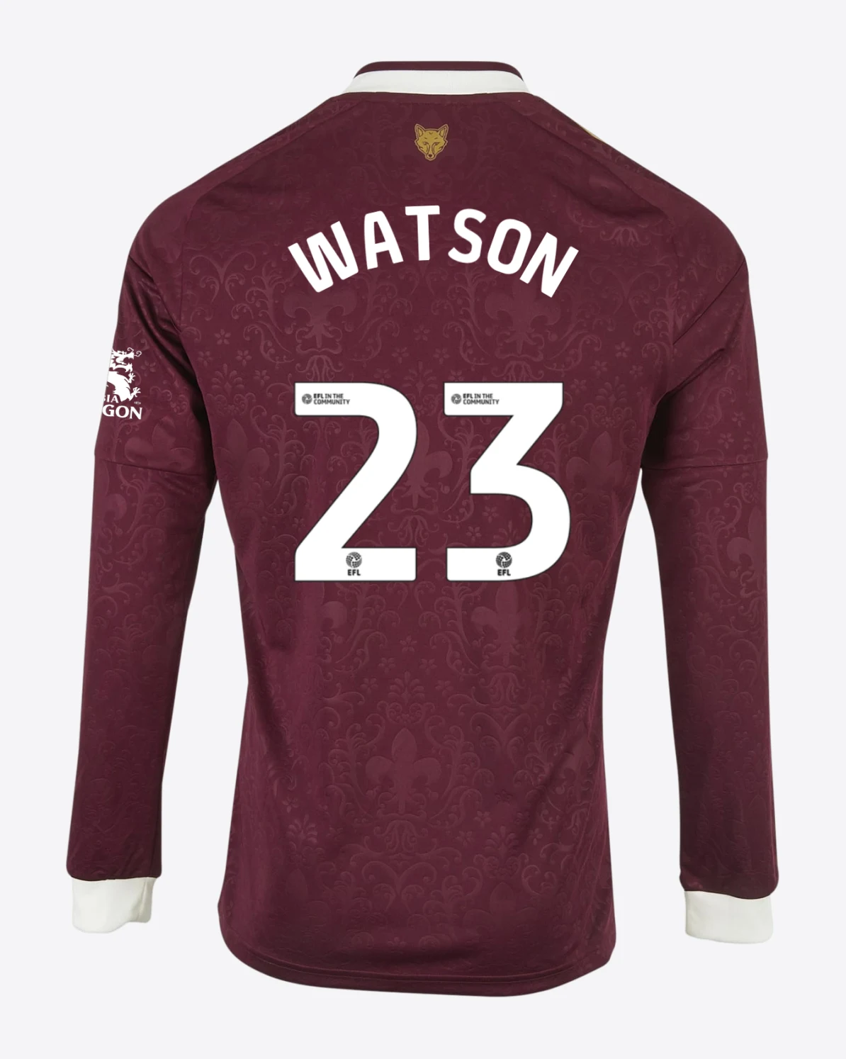 Leicester City Men's L/S Away Shirt 2026/27 - Adults - Tommy WATSON