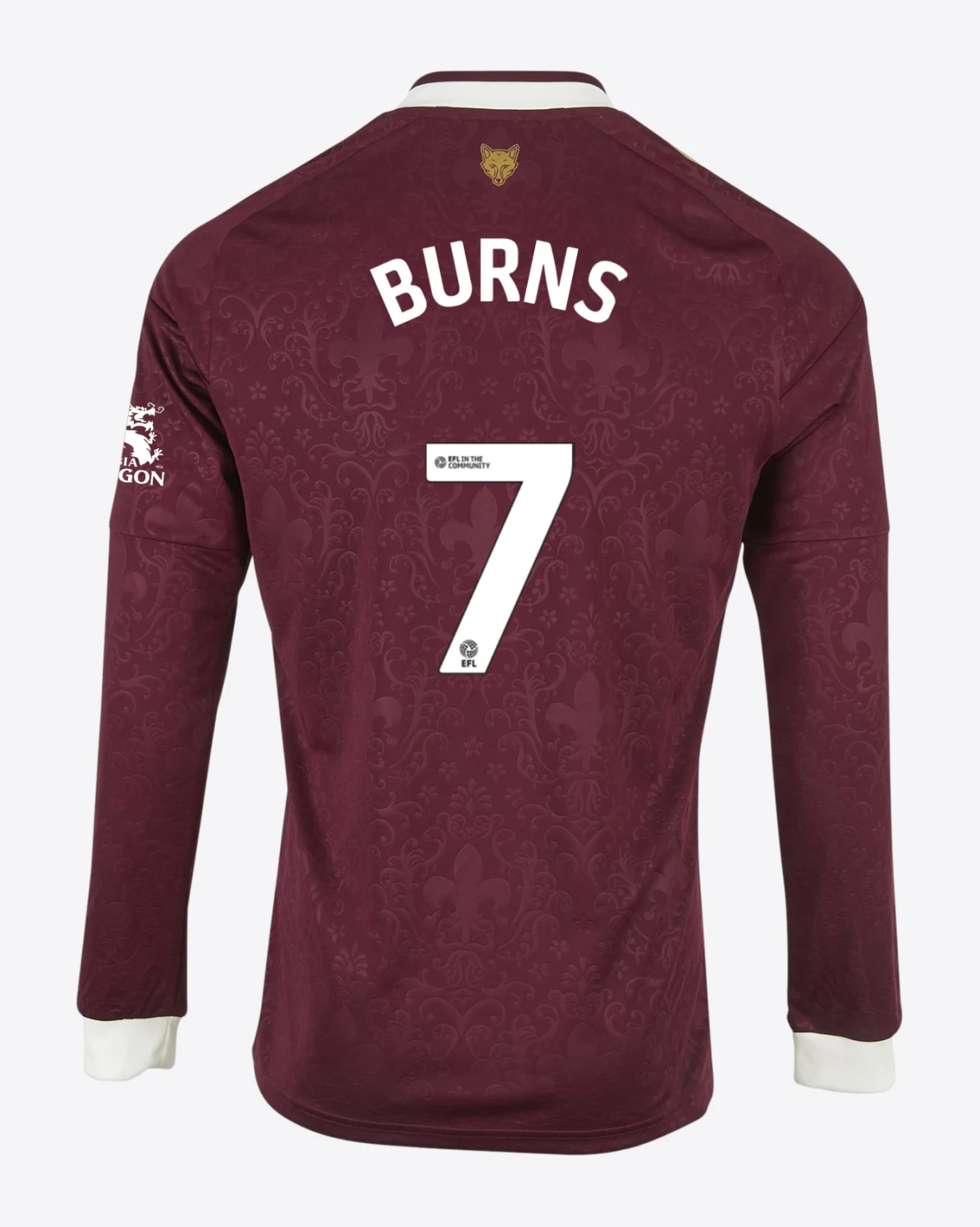 Leicester City Men's L/S Away Shirt 2026/27 - Adults - Wes BURNS