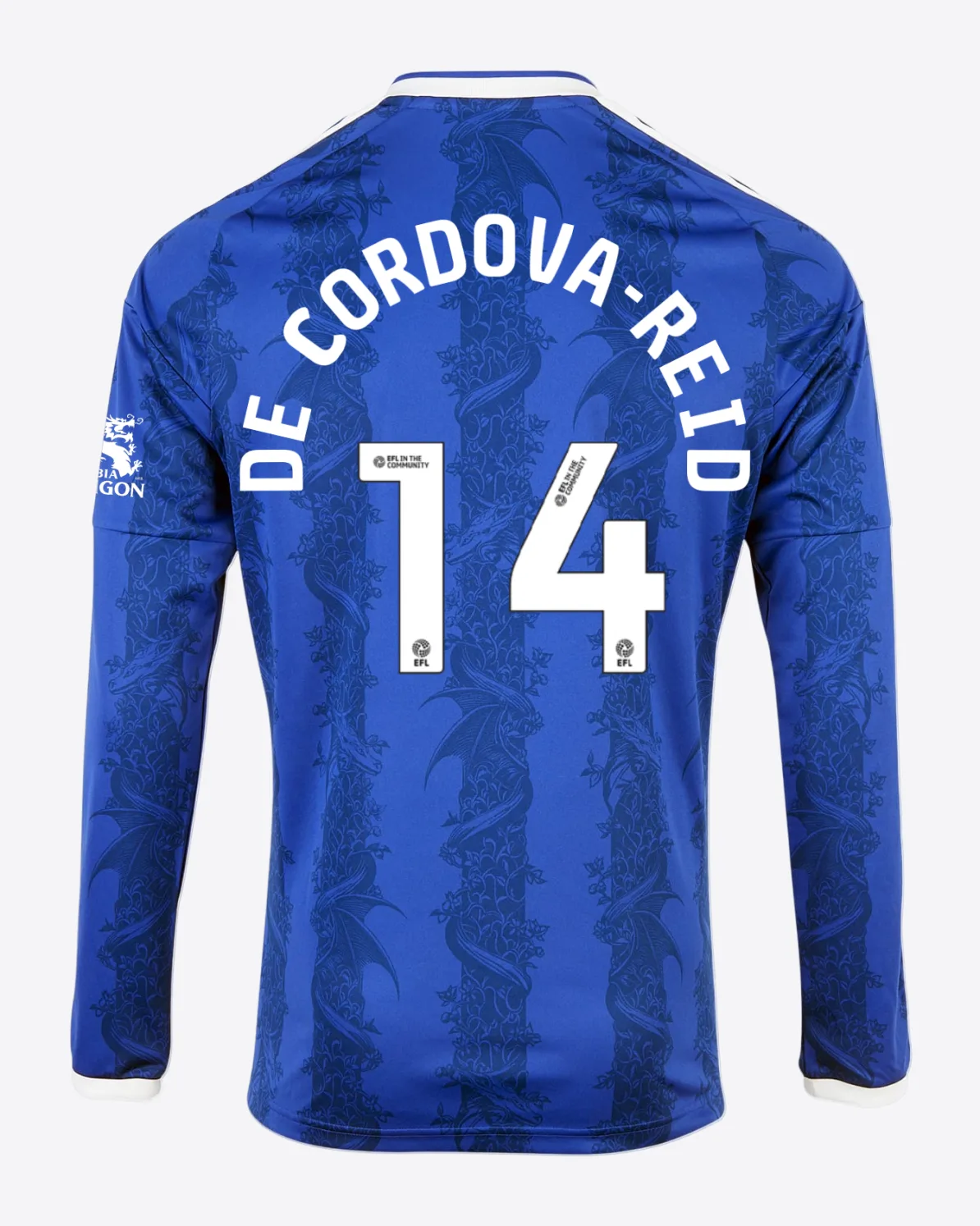 Leicester City Men's L/S Home Shirt 2026/27 - Adults - Bobby DE CORDOVA-REID