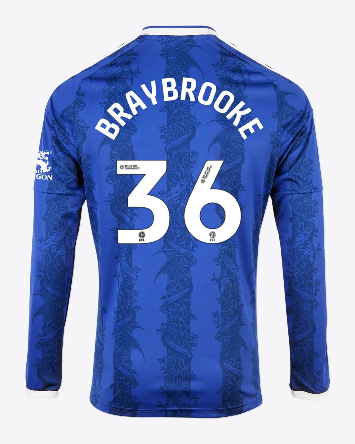 Leicester City Men's L/S Home Shirt 2026/27 - Adults - Sammy BRAYBROOKE