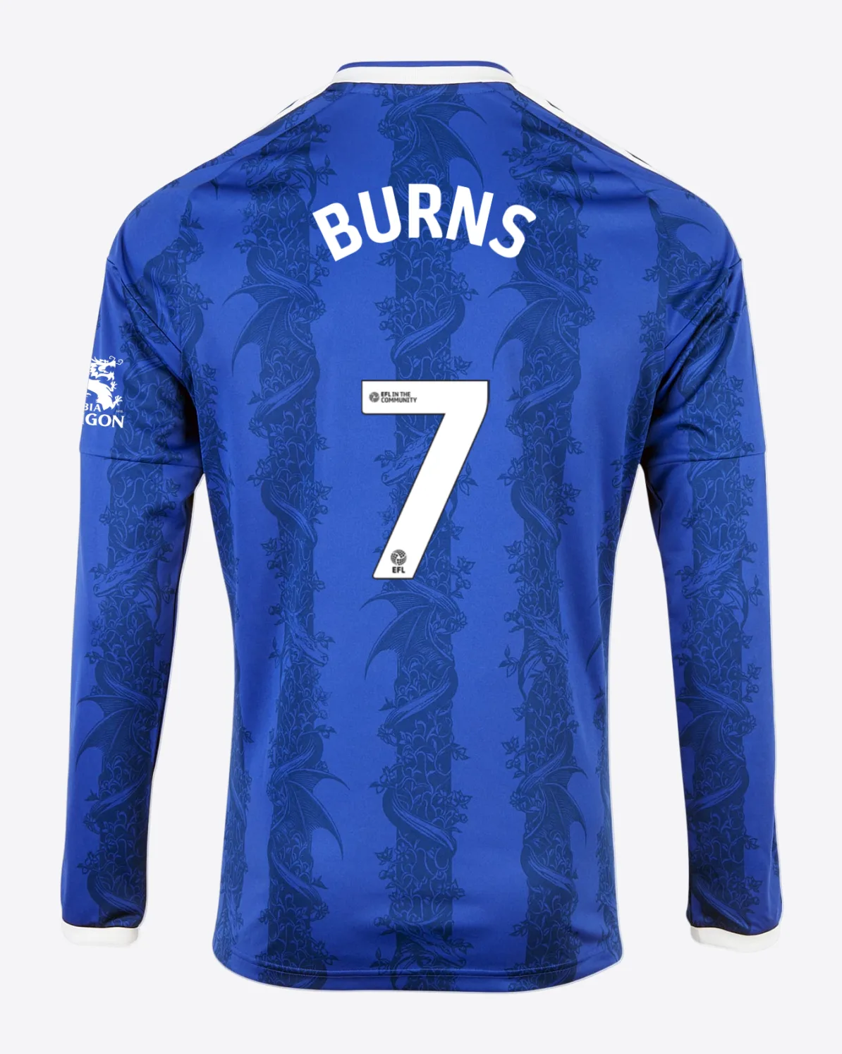 Leicester City Men's L/S Home Shirt 2026/27 - Adults - Wes BURNS