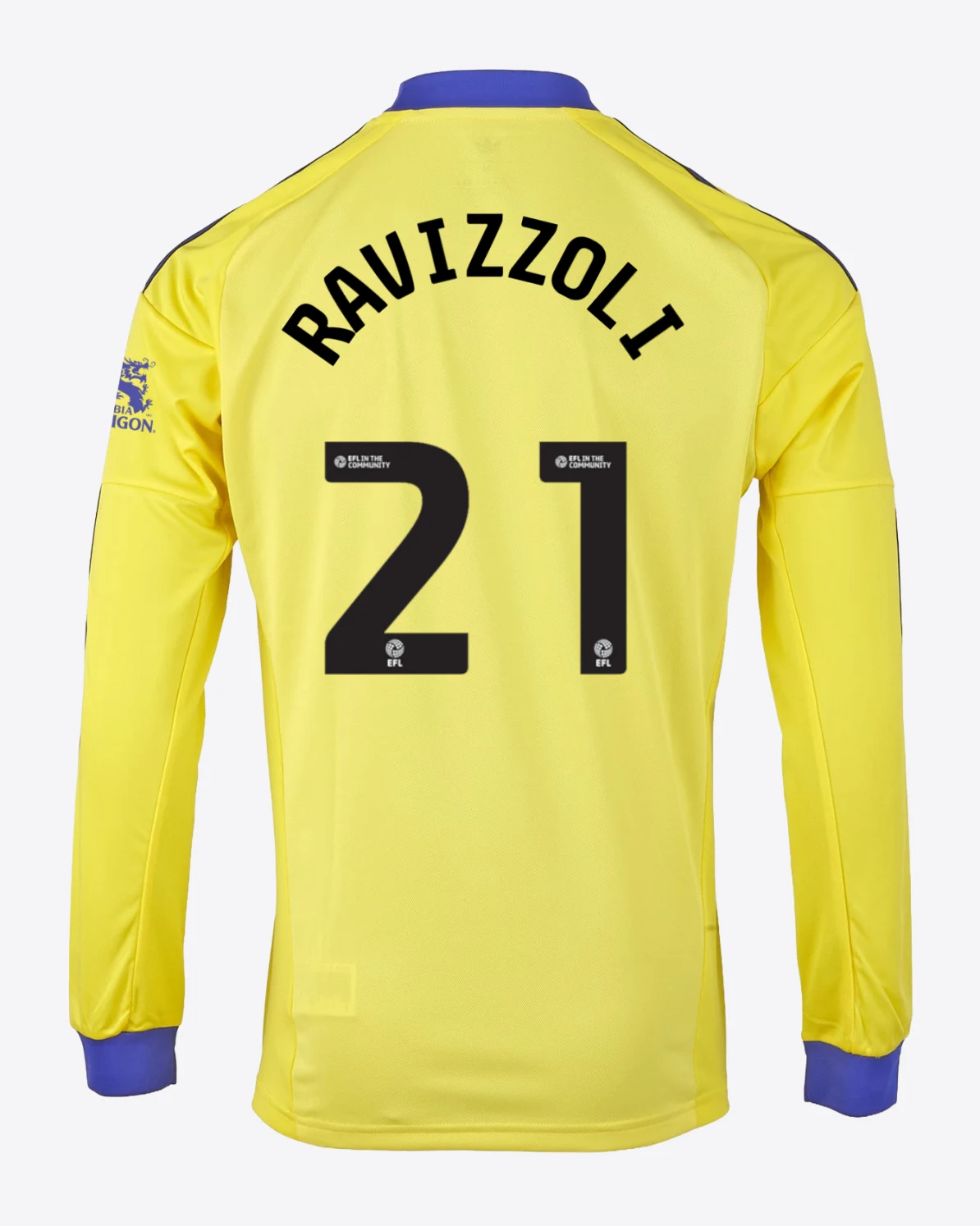 Leicester City Unsponsored Men's Away Goalkeeper Shirt 2026/27 - Adults - Franco RAVIZZOLI