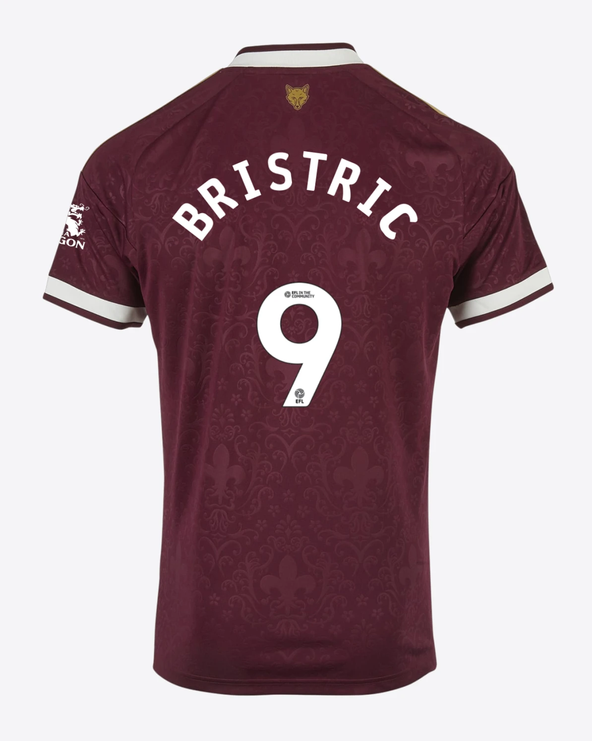 Leicester City Unsponsored Men's Away Shirt 2026/27 - Adults - Admir BRISTRIC