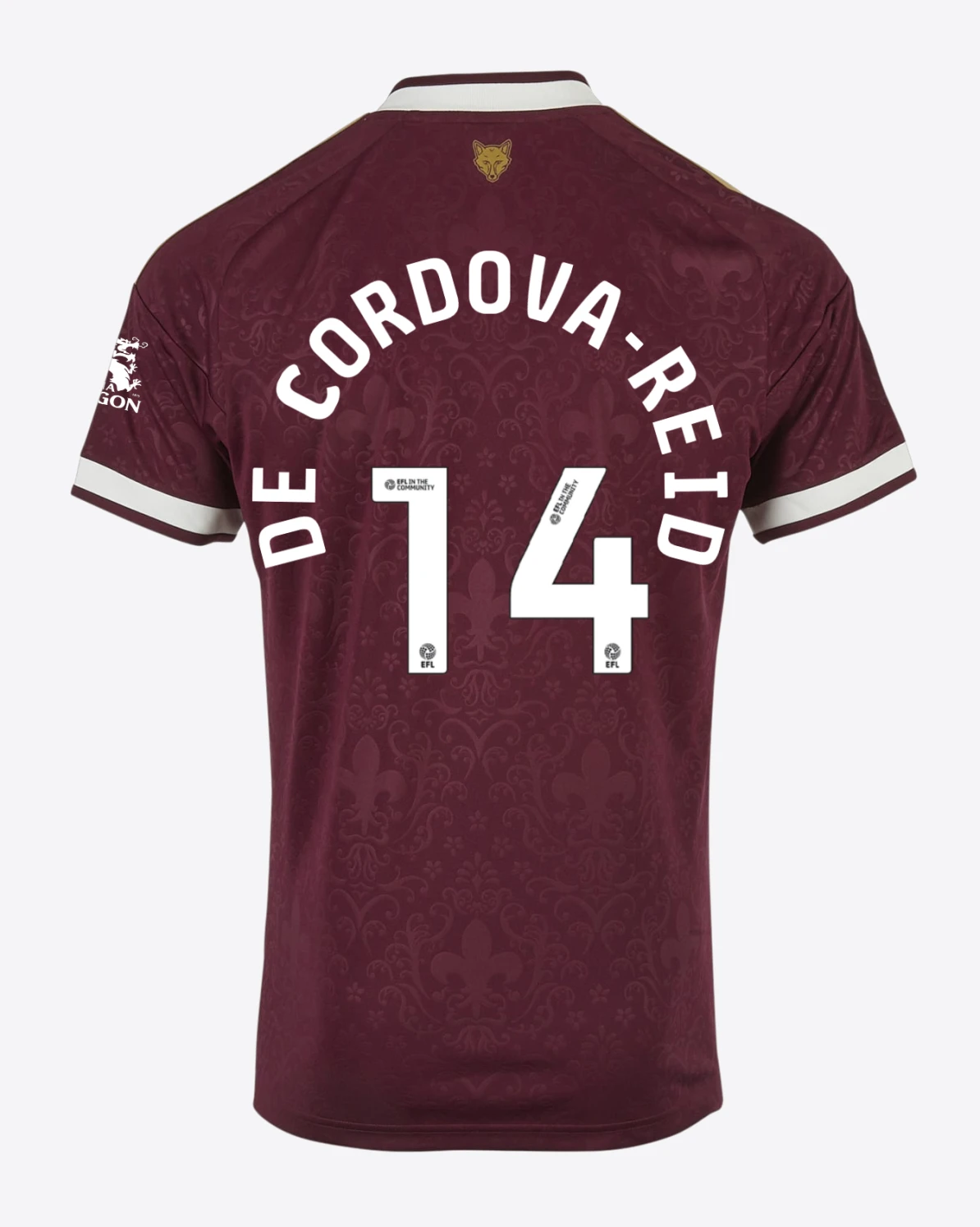 Leicester City Unsponsored Men's Away Shirt 2026/27 - Adults - Bobby DE CORDOVA-REID