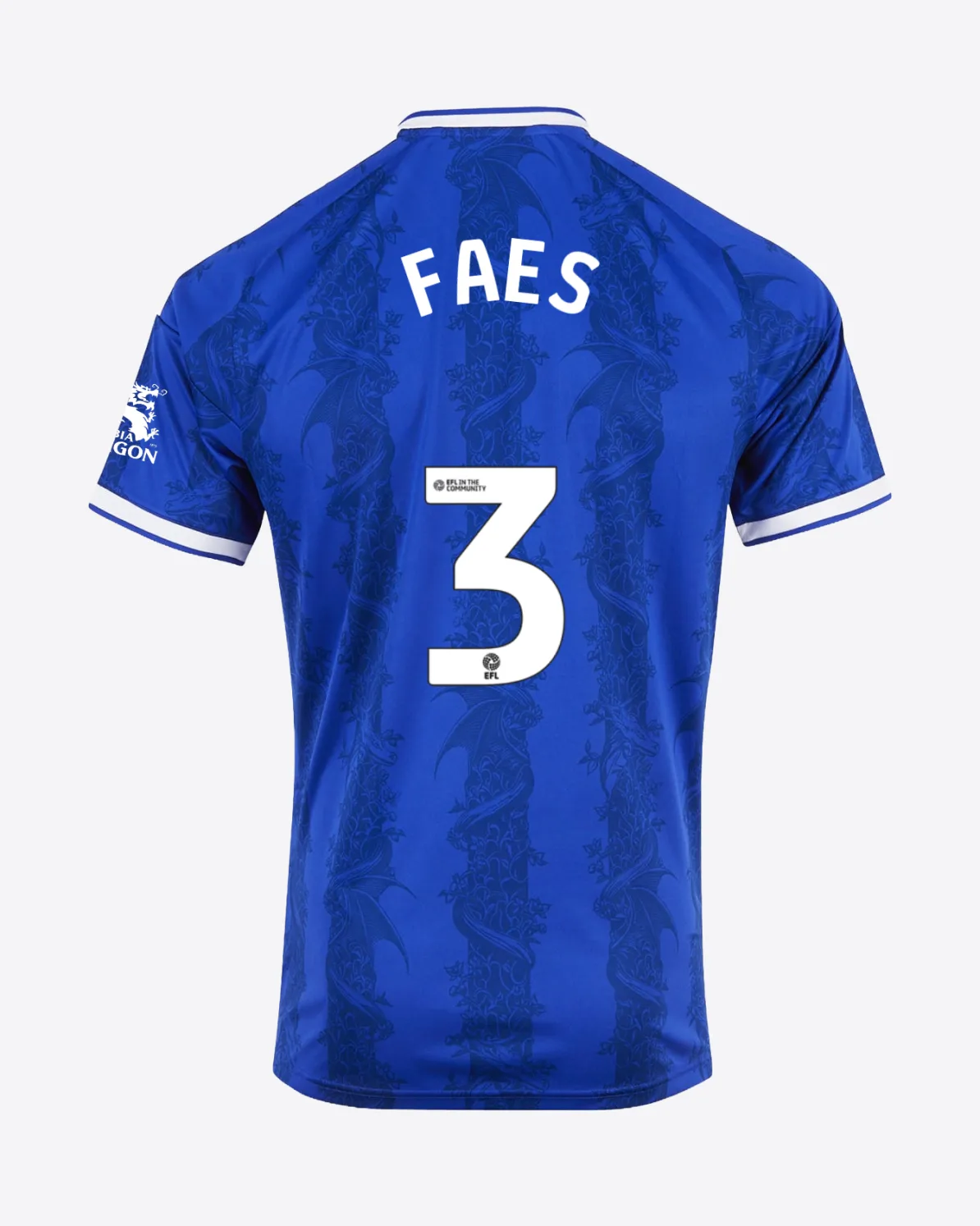 Leicester City Unsponsored Men's Home Shirt 2026/27 - Adults - Wout FAES