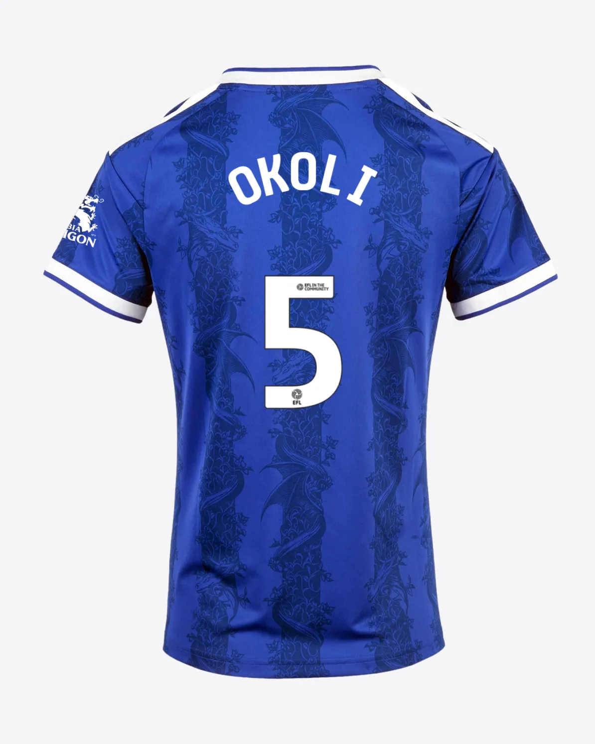 Leicester City Unsponsored Men's Home Shirt 2026/27 - Womens Fitted - Caleb OKOLI