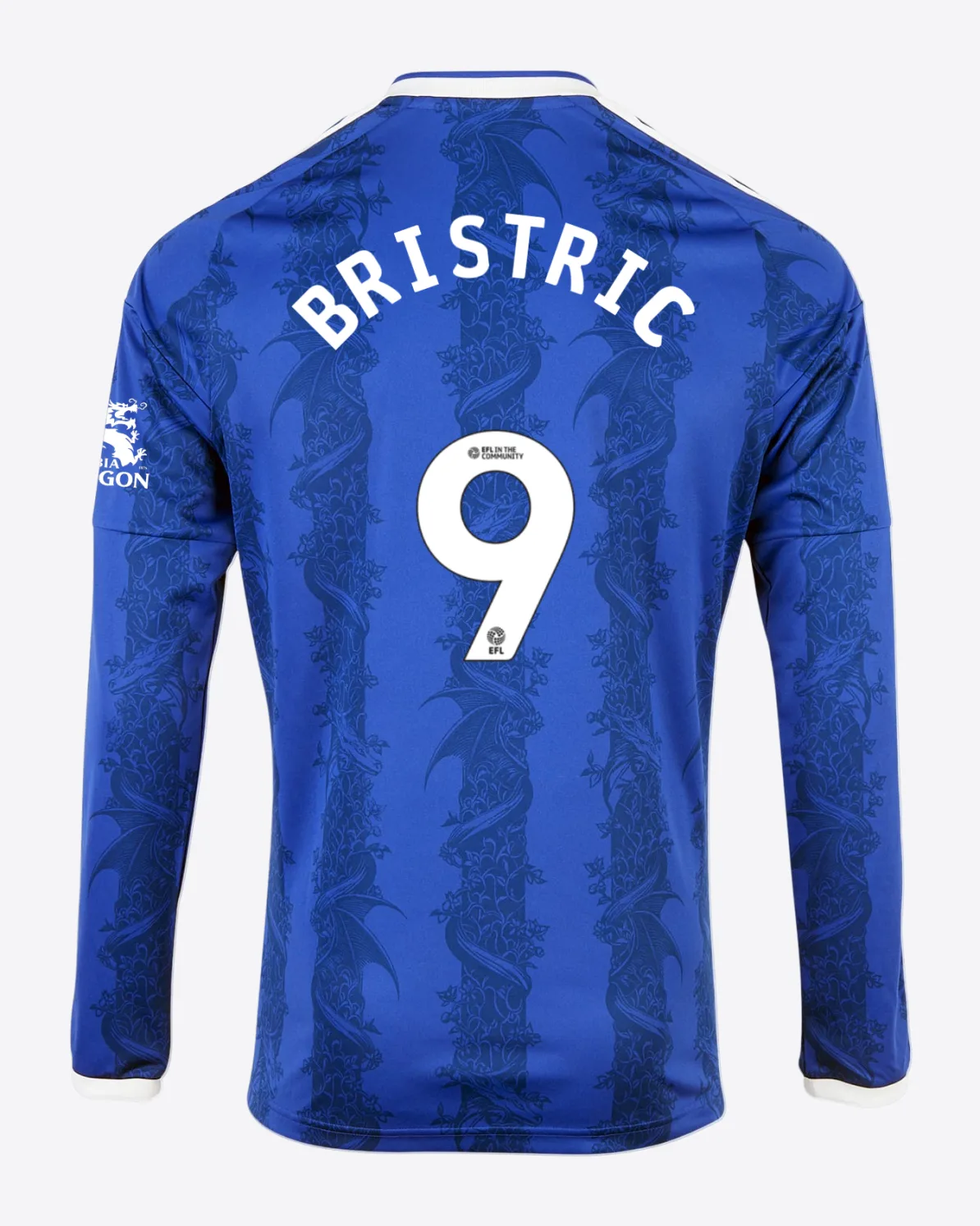 Leicester City Unsponsored Men's L/S Home Shirt 2026/27 - Adults - Admir BRISTRIC
