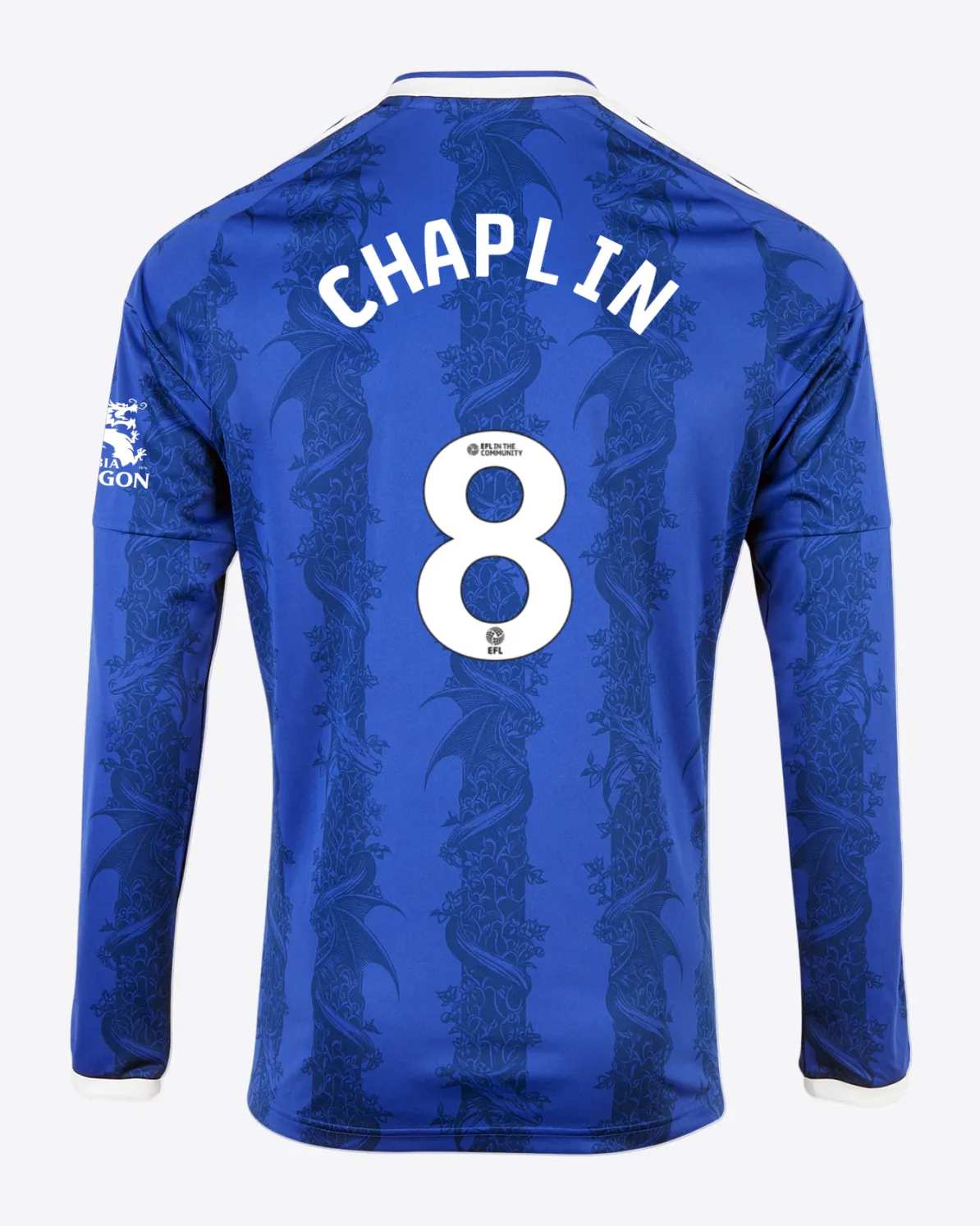 Leicester City Unsponsored Men's L/S Home Shirt 2026/27 - Adults - Conor CHAPLIN