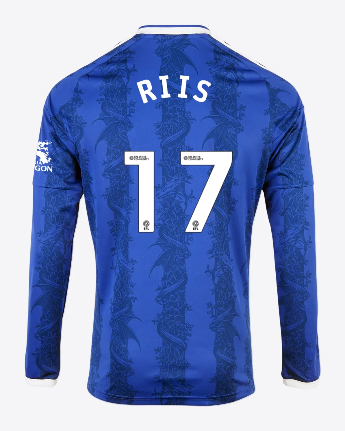 Leicester City Unsponsored Men's L/S Home Shirt 2026/27 - Adults - Emil RIIS