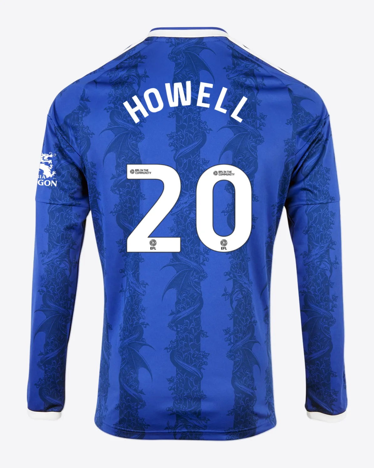 Leicester City Unsponsored Men's L/S Home Shirt 2026/27 - Adults - Harry HOWELL