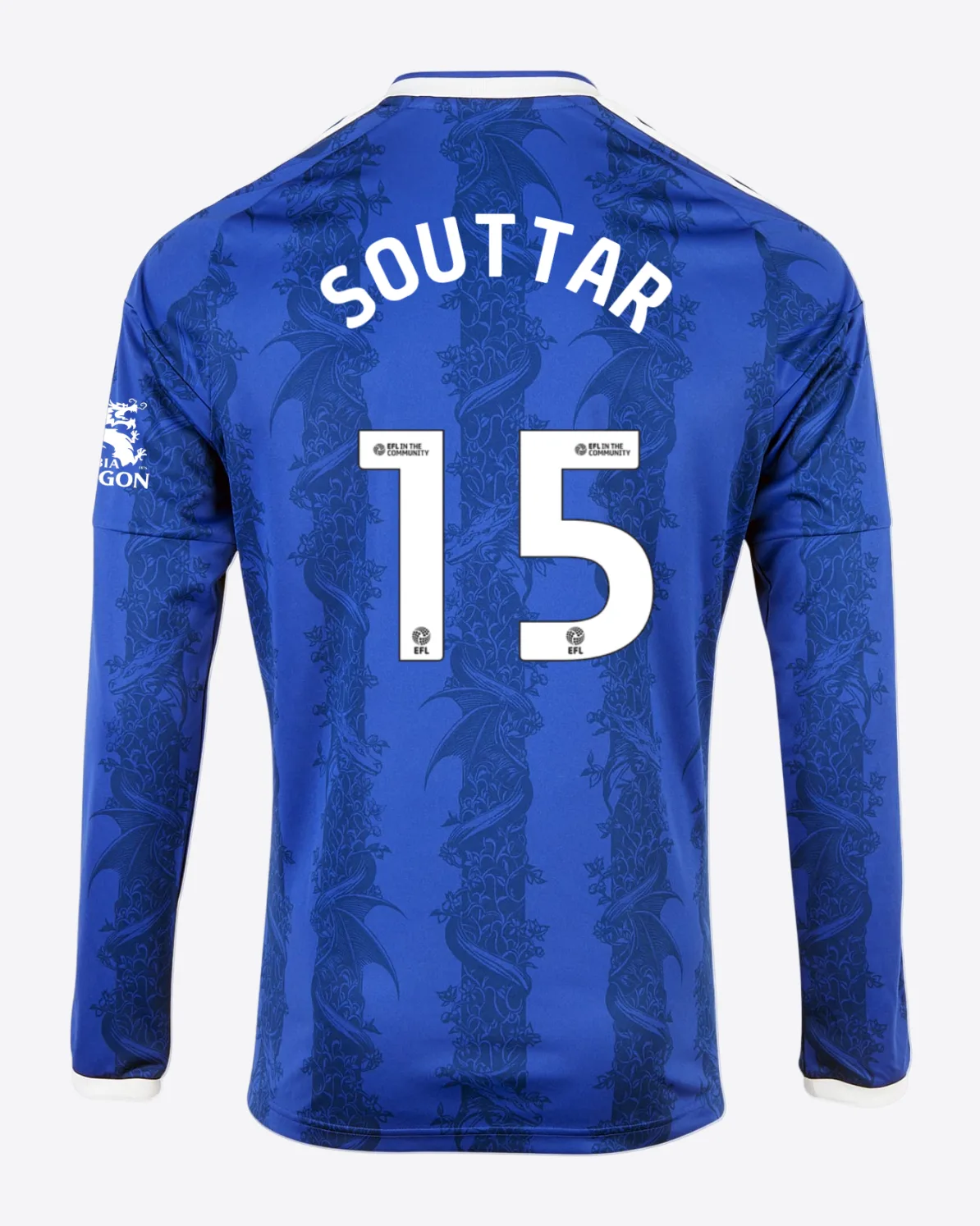 Leicester City Unsponsored Men's L/S Home Shirt 2026/27 - Adults - Harry SOUTTAR