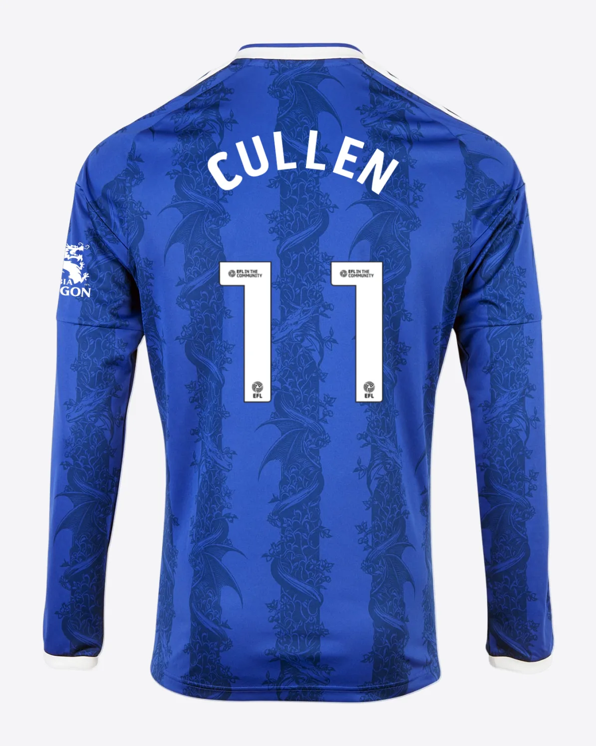 Leicester City Unsponsored Men's L/S Home Shirt 2026/27 - Adults - Liam CULLEN