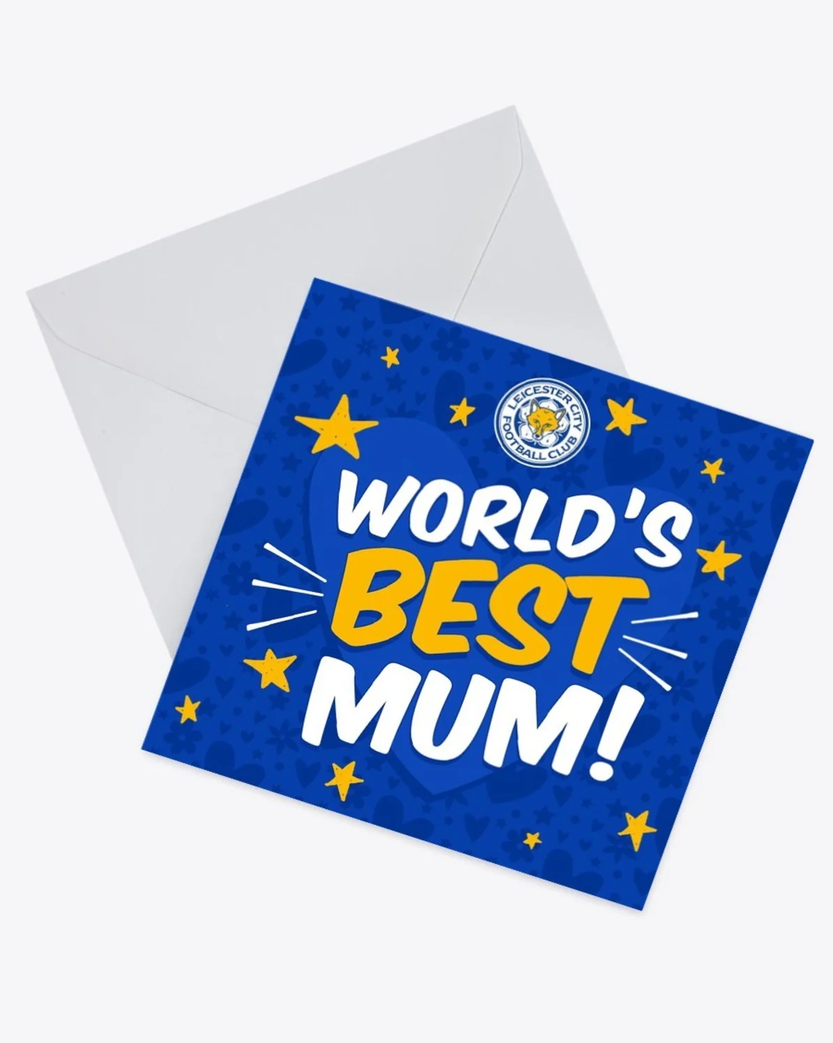 Leicester City Greetings Card - Worlds Best Mum