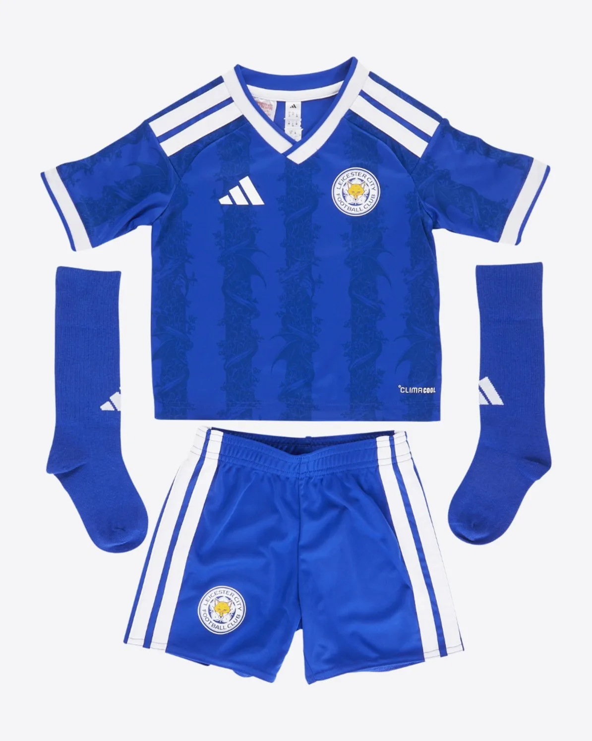 Leicester City Men's Home Shirt 2026/27 - Mini Kit 