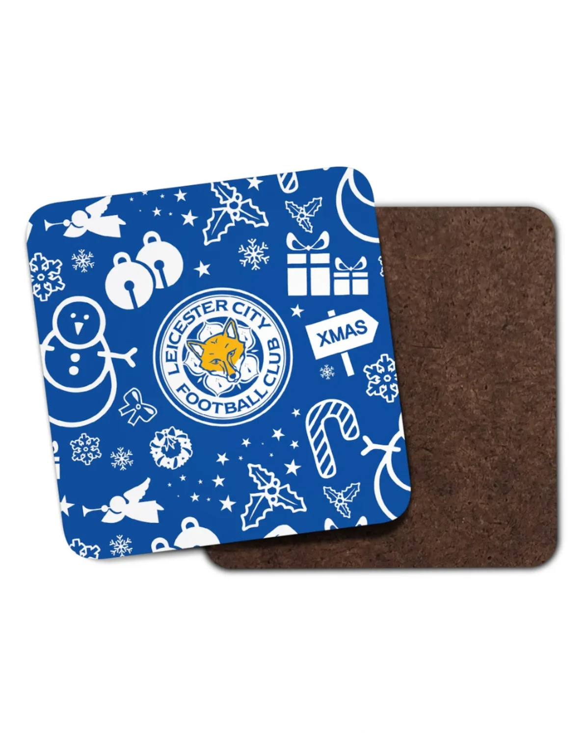 Leicester City Christmas Montage Coaster