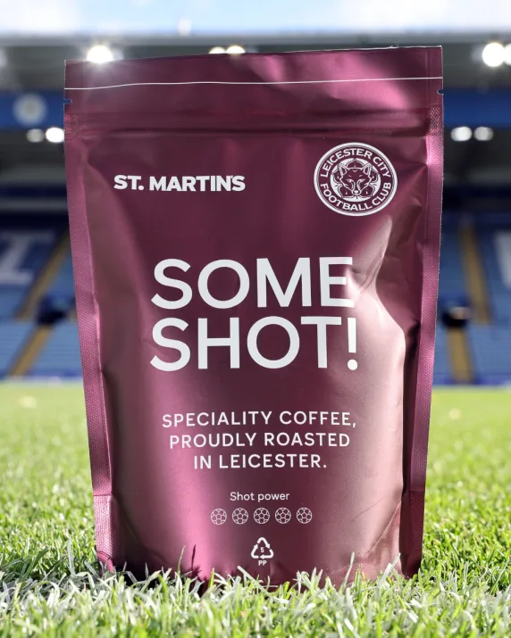 LCFC x St Martins – Some Shot – Ground Coffee