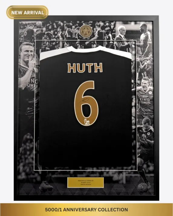 5000/1 Anniversary Collection - Framed Huth Signed Away Shirt