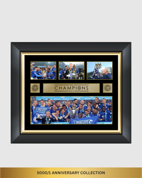 5000/1 Anniversary Collection - Framed Champions Print 