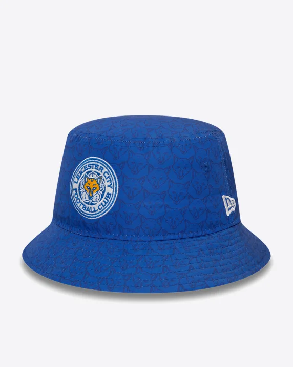 Leicester City New Era Blue Foxhead Bucket Hat