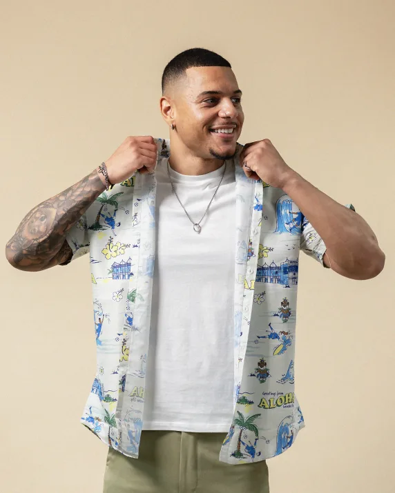 Leicester City Aloha Shirt - Mens