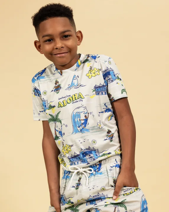 Leicester City Aloha T-Shirt - Kids