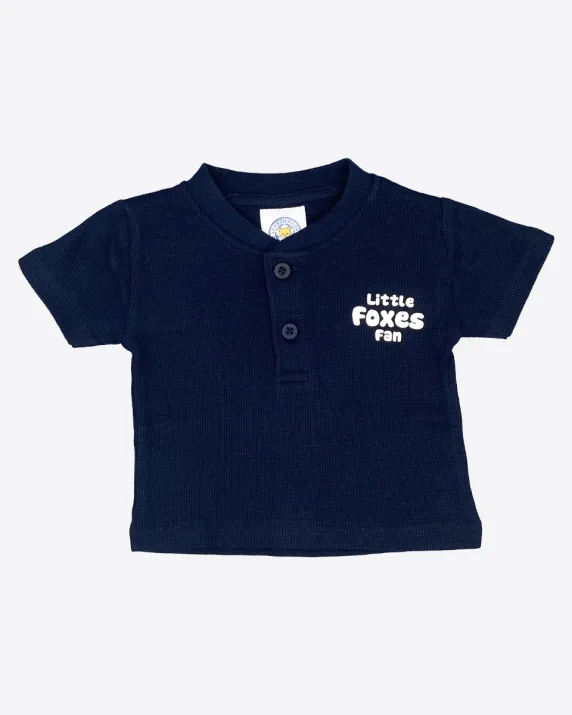 Leicester City Button T-Shirt - Baby