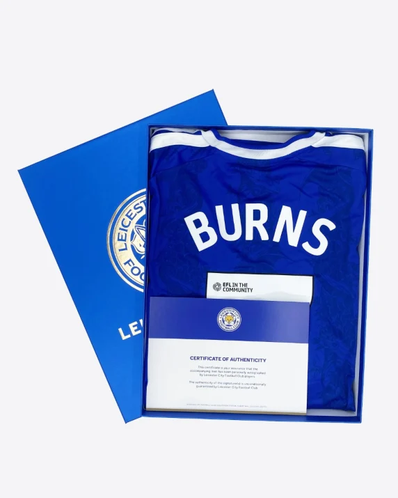 2026/27 Boxed Signed Shirt - Wes Burns