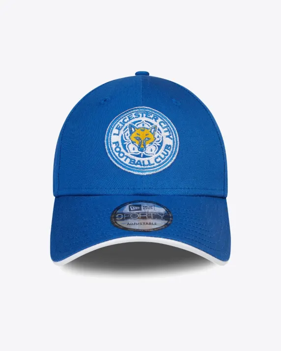 Leicester City New Era Blue 9FORTY Adjustable Cap