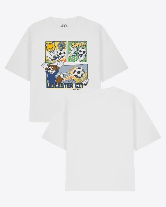 Leicester City Comic T-Shirt - Kids