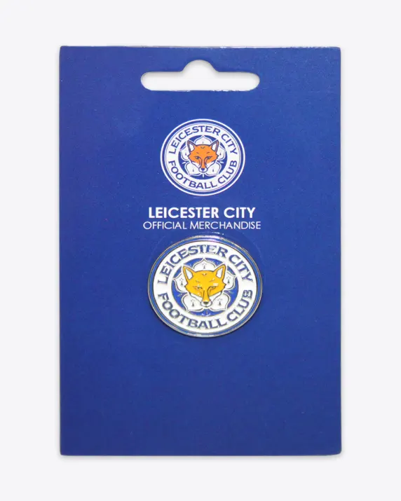 Leicester City Enamel Crest Pin Badge