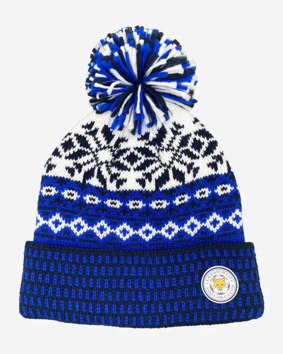 Leicester City Festive Fairisle Bobble Knit
