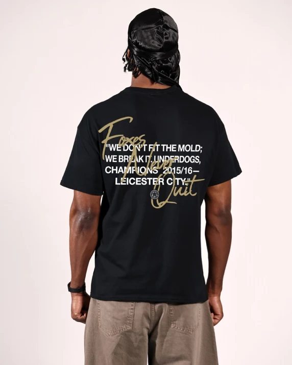 5000/1 Anniversary Collection - FNQ Gold Print T-Shirt 