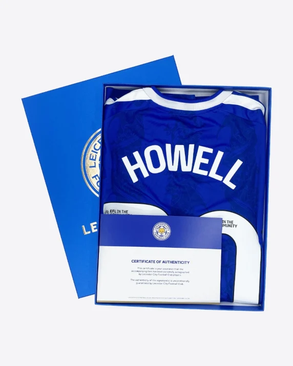 2026/27 Boxed Signed Shirt - Harry Howell