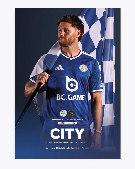 CITY Matchday Magazine - Leicester City vs. Burton Albion 2026/27