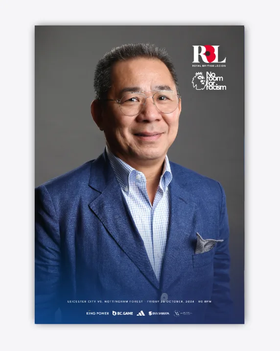 CITY Matchday Magazine - Leicester City vs. Nottingham Forest 2024/25