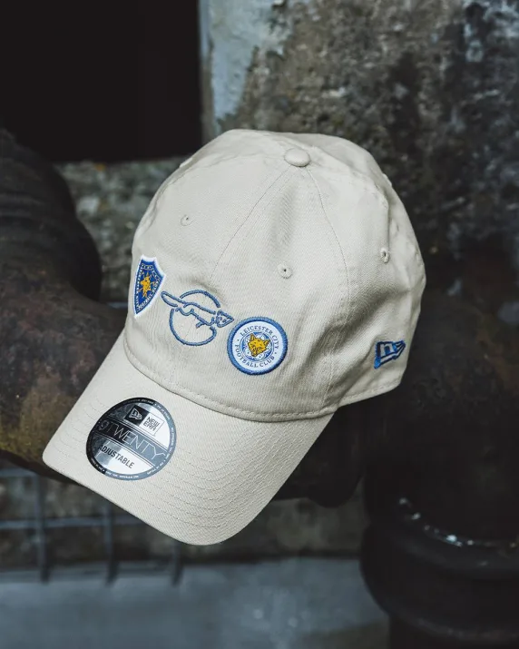 Leicester City New Era Stone TNF 9TWENTY Adjustable Cap