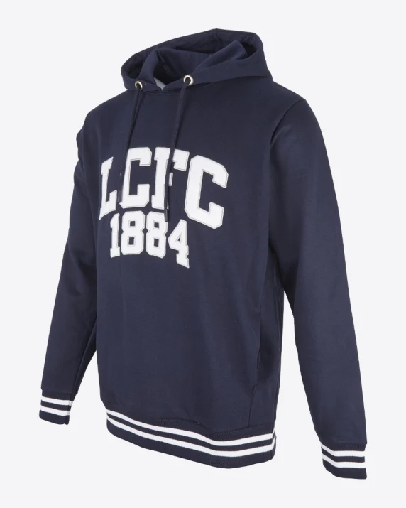 Leicester City 1884 Applique Arc Hoody - Mens