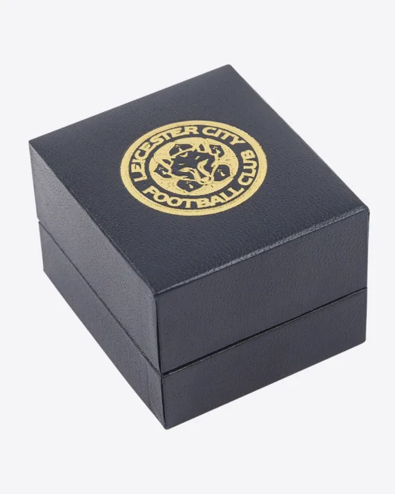 Leicester City 18ct Gold Plated Crest Signet Ring
