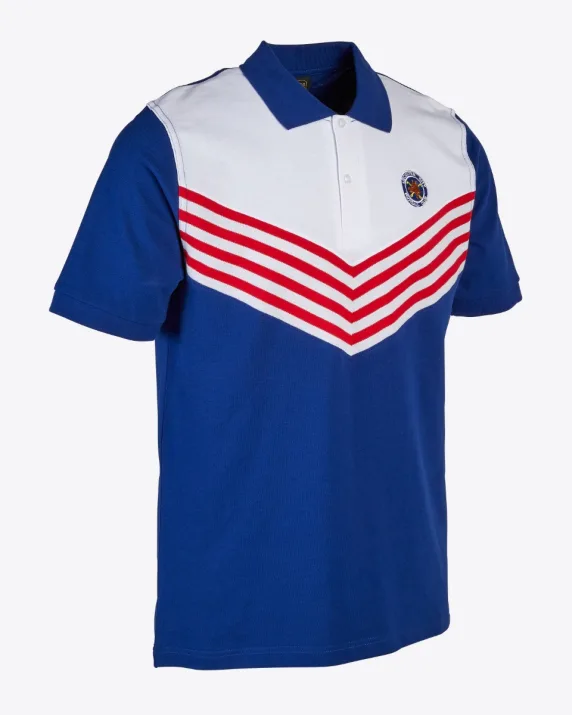 Leicester City Retro 1976 Polo Shirt - Mens