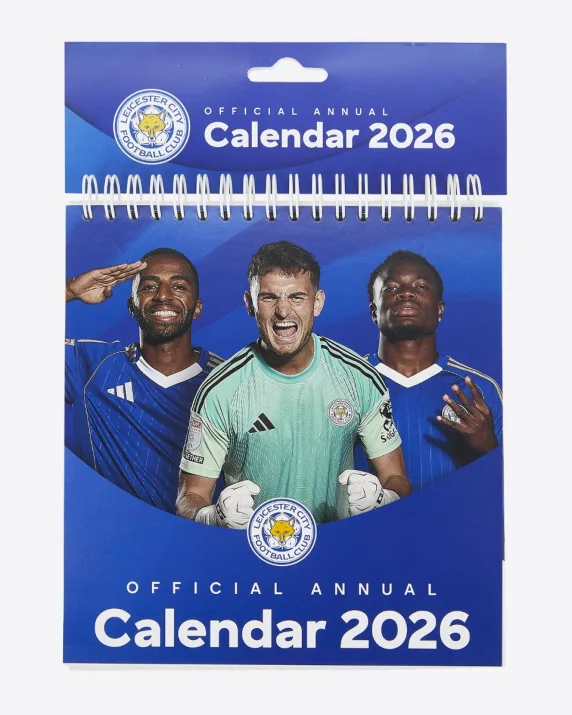 Leicester City Desk Calendar 2026